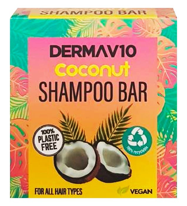 Derma V10 Coconut Shampoo Bar