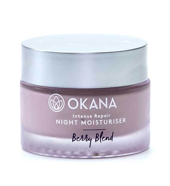 okana Natural Night Moisturiser - Natural Berry