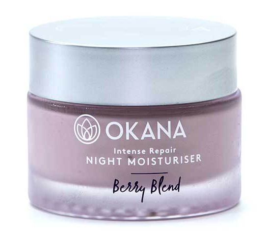 okana Natural Night Moisturiser - Natural Berry