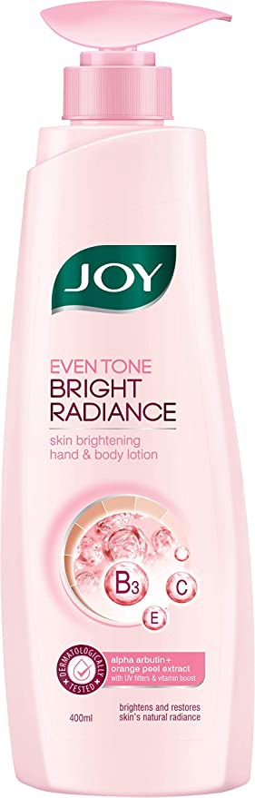 Joy Even Tone Bright Radiance Skin Brightening Hand & Body Lotion
