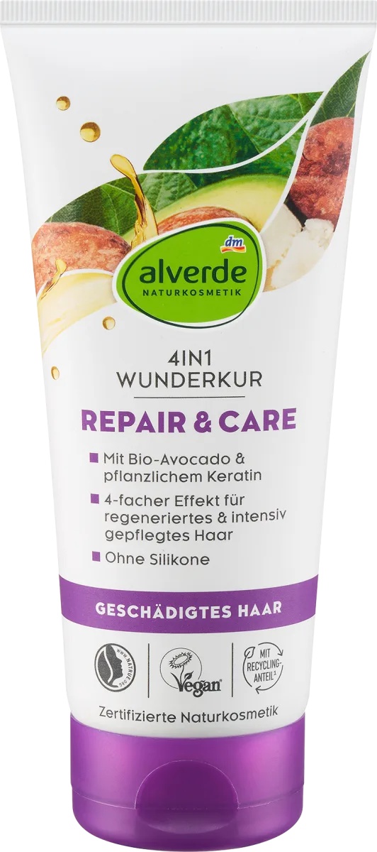 alverde Repair & Care 4in1 Wunderkur