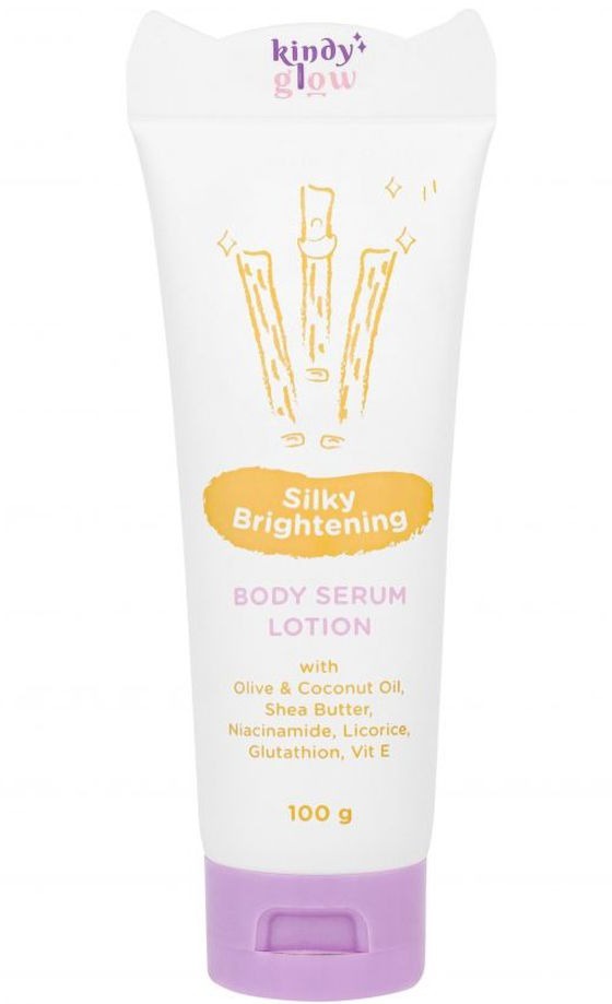 Kindy Glow Silky Brightening pH 5.5 Body Serum Lotion