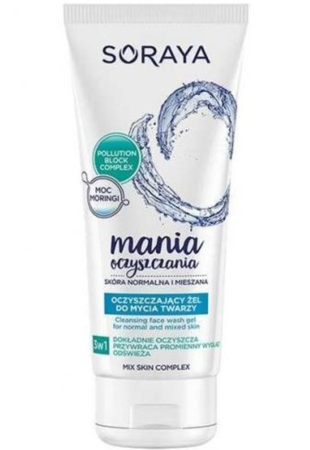 Soraya Cleansing Mania Cleansing Face Wash Gel For Normal And Mixed Skin