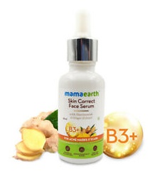 Mamaearth Skin Correct Face Serum with Niacinamide and Ginger Extract for Acne Marks & Scars