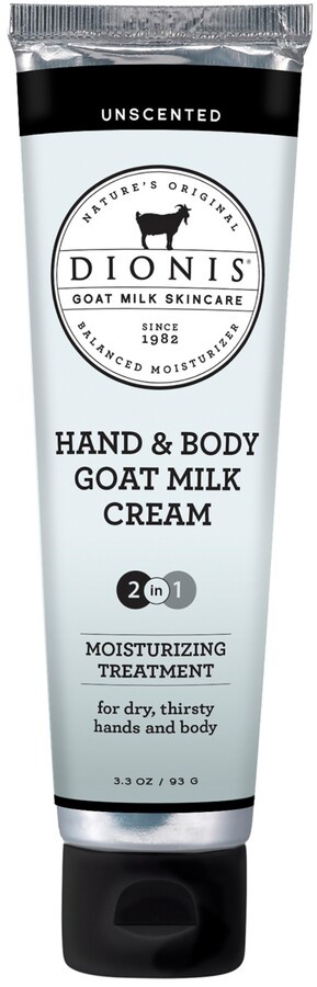 Dionis Unscented Hand & Body Goat Milk Cream