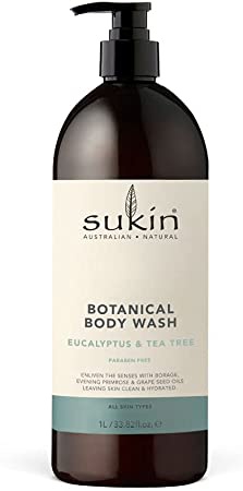 Sukin Botanical Body Wash With Eucalyptus & Tea Tree Oil