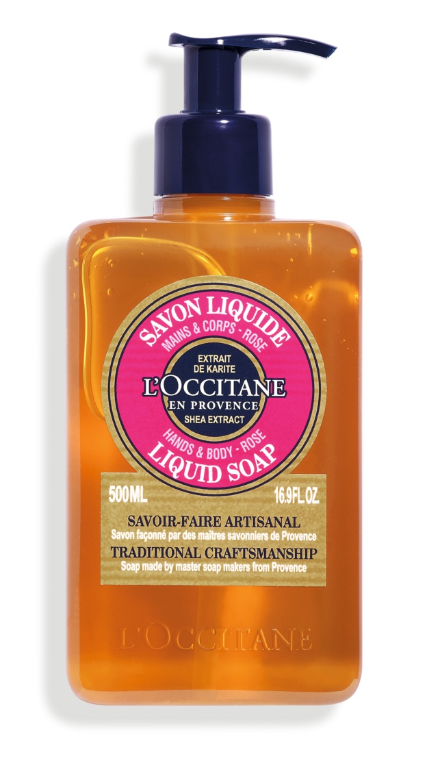 L´Occitane Shea Butter Body & Hand Liquid Soap - Rose