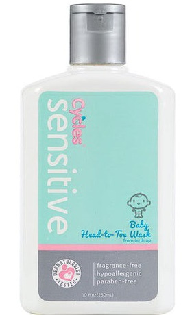 Cycles Sensitive Baby Head-to-toe Wash