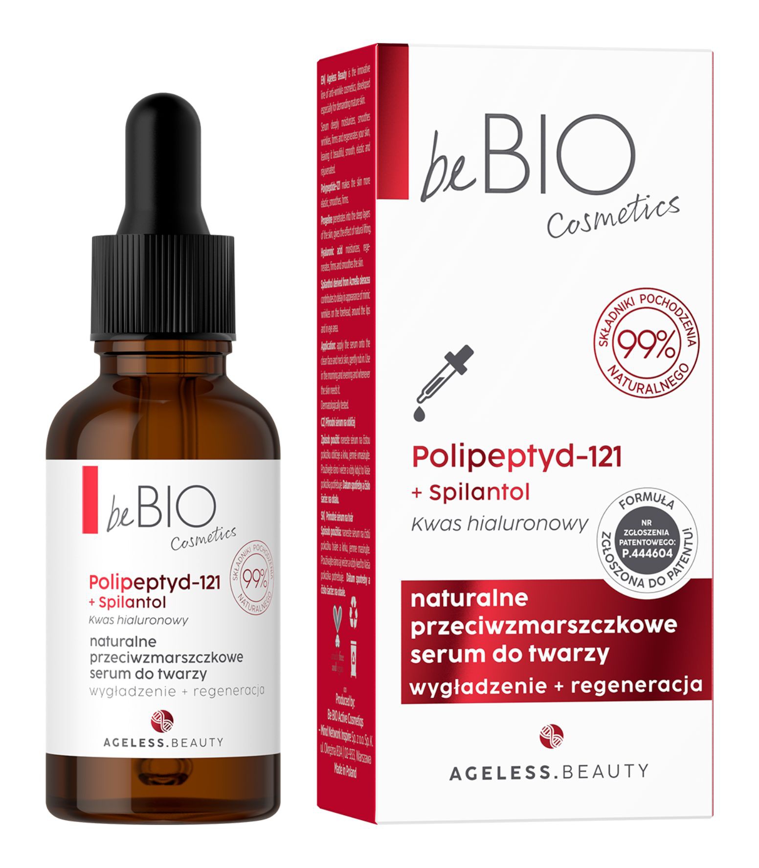 be BIO Ageless Beauty Natural Anti-Wrinkle Face Serum