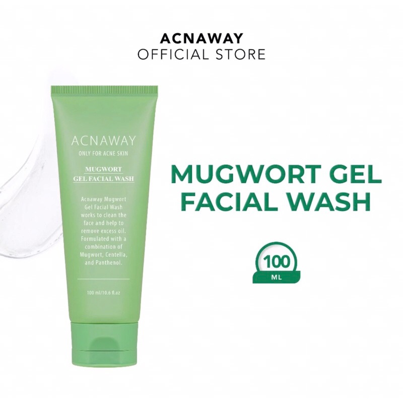 Acnaway Mugwort Gel Facial Wash