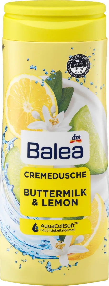 Balea Cremedusche Buttermilk & Lemon