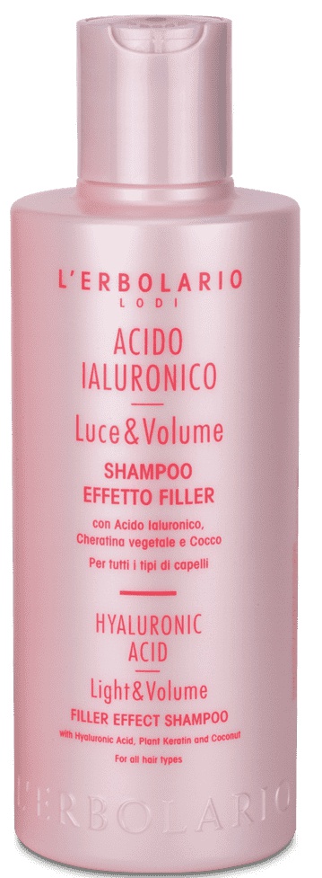 L'Erbolario Acido Ialuronico Luce & Volume Shampoo Effetto Filler