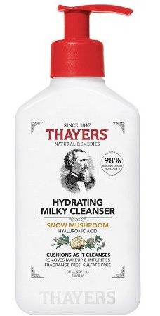 Thayers Snow Mushroom Hydrating Milky Face Wash