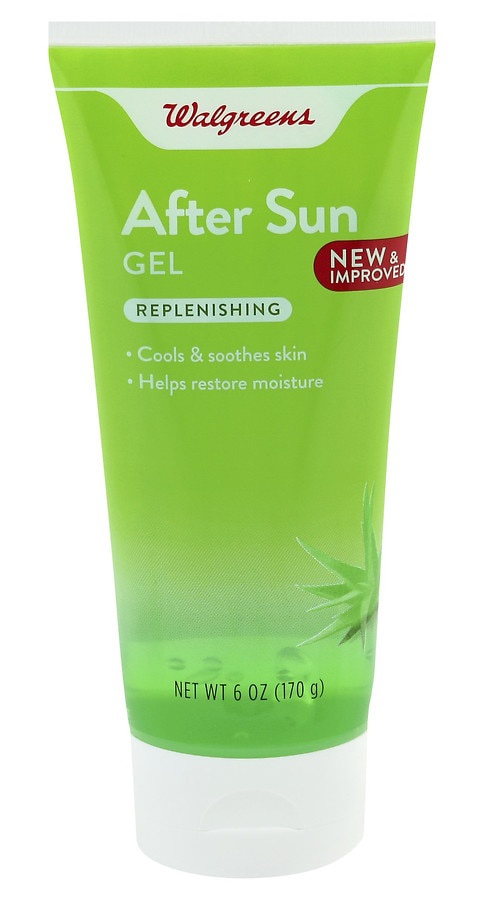 Walgreens Dye-free After Sun Gel