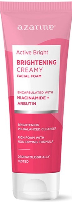 Azarine Active Bright Brightening Creamy Facial Foam
