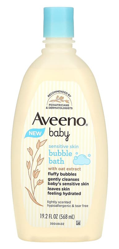 Aveeno Baby Bubble Bath With Oat Extract , 19.2 Fl Oz (568 Ml)