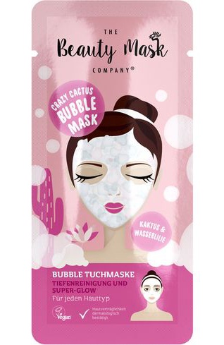 The Beauty Mask Company Crazy Cactus Bubble Mask