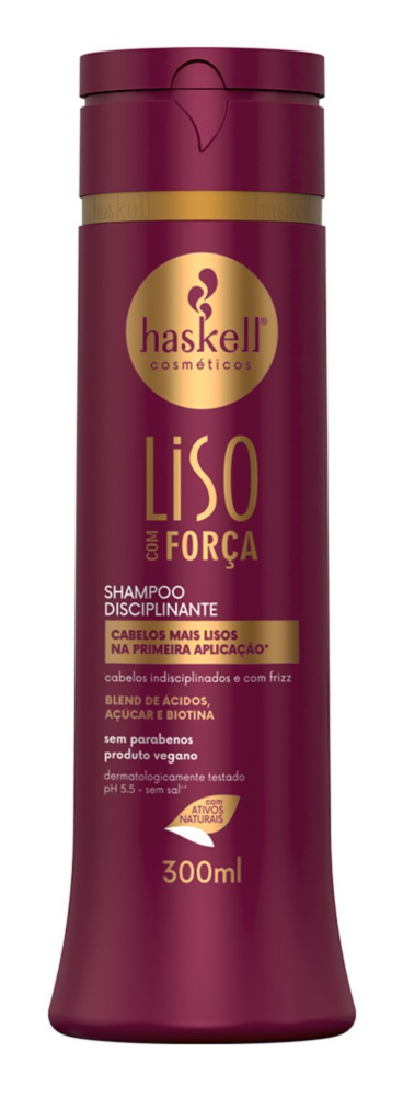 Haskell Shampoo Liso E Força