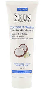 Skin By Ann Webb Sensitive Skin Cleanser, Coconut Water