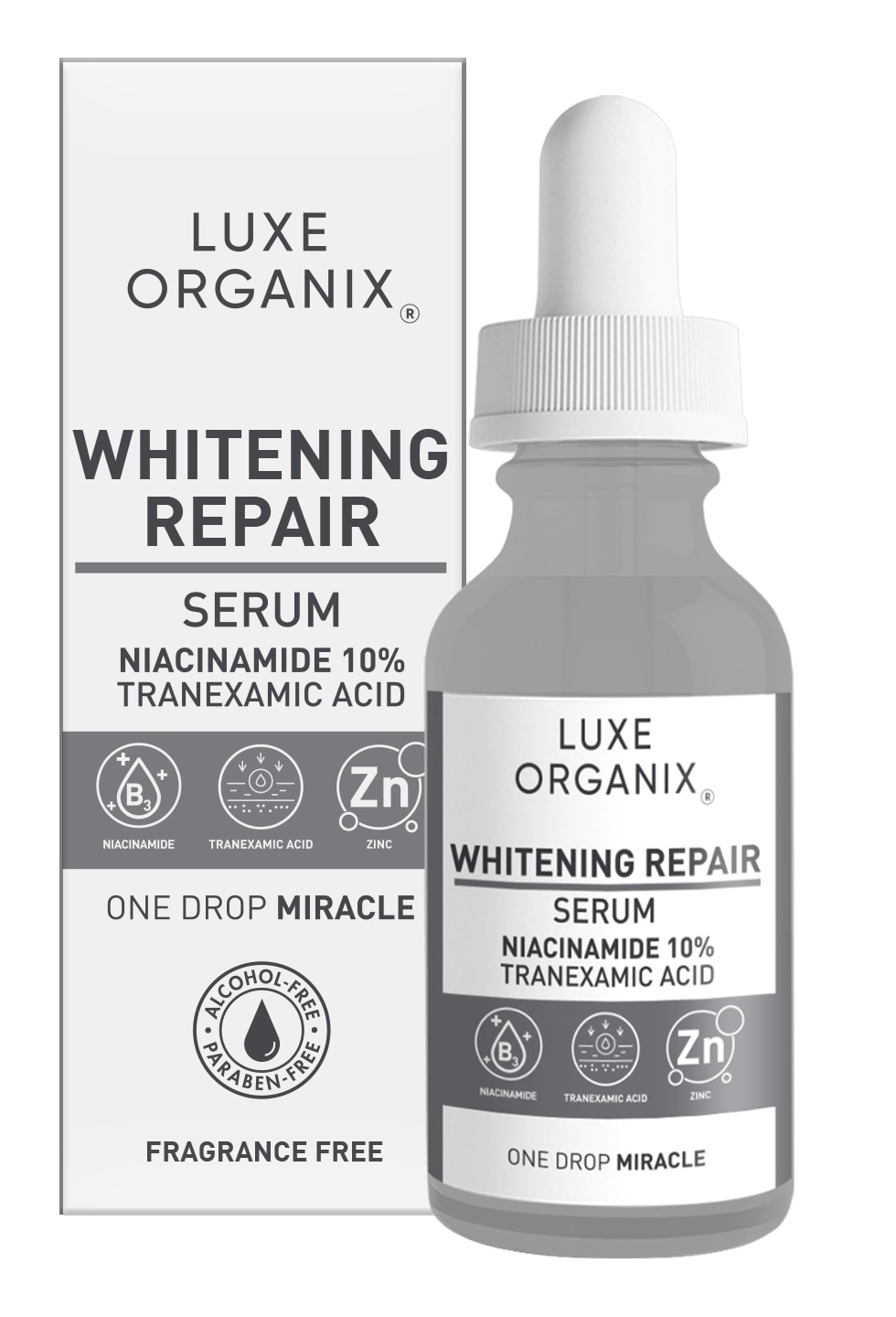 Luxe Organix Whitening Repair Niacinamide 10% Serum