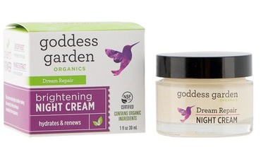 Goddess Garden Brightening Night Cream