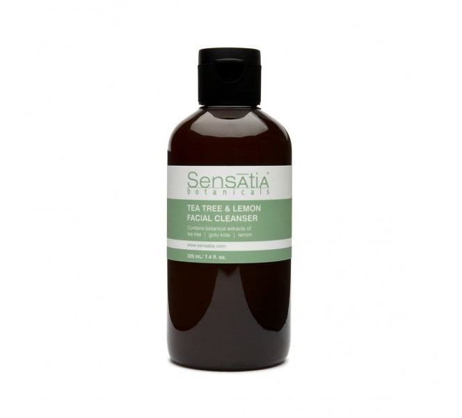 sensatia botanicals Tea Tree & Lemon Facial Cleanser