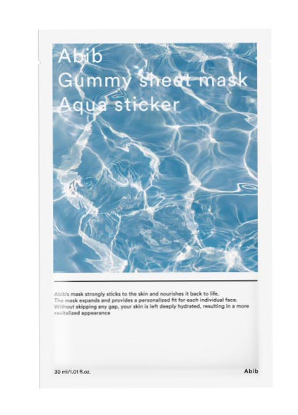 Abib Gummy Sheet Mask Aqua Sticker