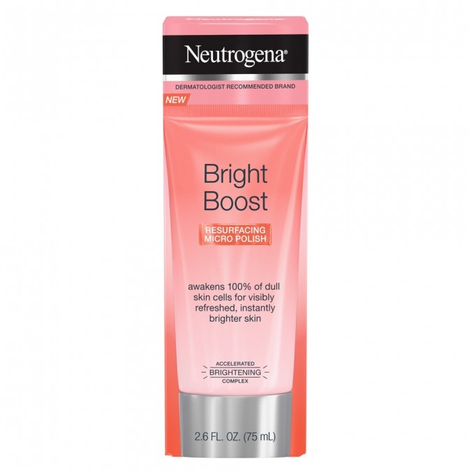 Neutrogena Bright Boost Resurfacing Micro Face Polish With Glycolic And Mandelic Ahas