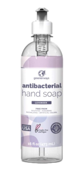 Greenerways Antibacterial Hand Soap - Lavender