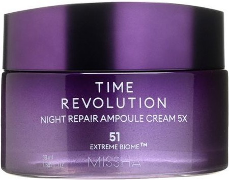 Missha Time Revolution Night Repair Cream 5x