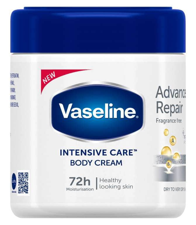 Vaseline Fragrance Free Moisturising Body Cream