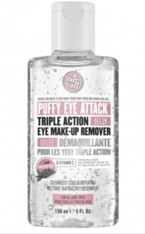 Soap & Glory Puffy Eye Attack™ Triple Action Jelly Eye Makeup Remover