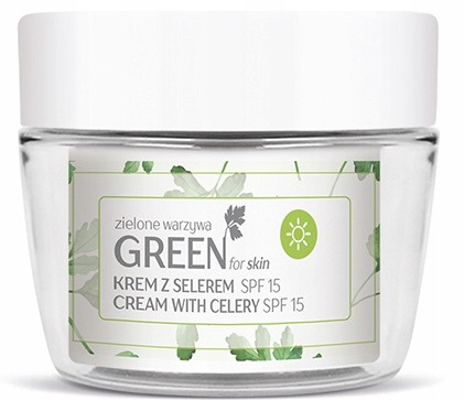 Floslek Green For Skin Cream With Celery SPF 15