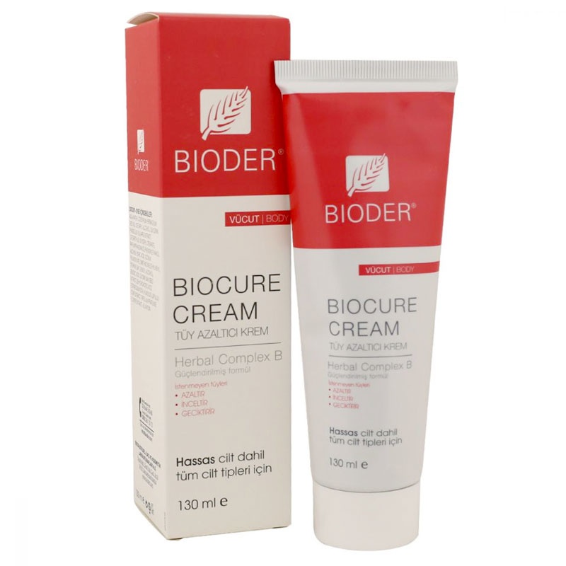 Bioder Biocure Vücut Için Tüy Azaltıcı Krem