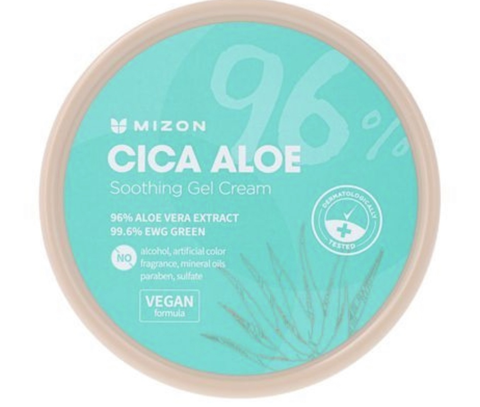 Mizon Cica Aloe 96% Soothing Gel Cream