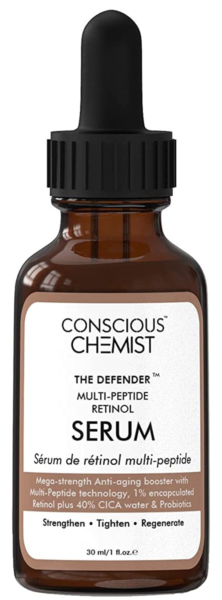 Conscious Chemist Anti-aging Serum | 1% Encapsulated Retinol, Peptides & Probiotics