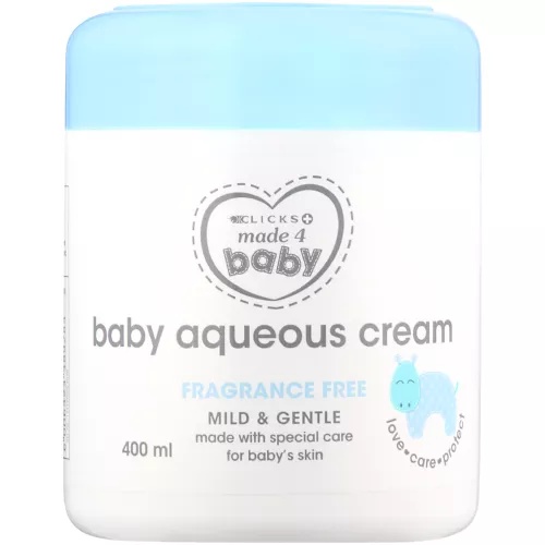 Clicks Made 4 Baby Aqueous Cream Fragrance Free