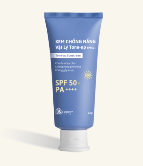 Cỏ mềm (CO MEM) Kem Chống Nắng Vật Lý Tone-up SPF 50+ / Pure Inorganic Tone-up Sunscreen SPF 50+