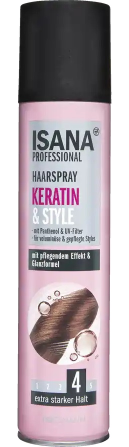 Isana Professional Haarspray Keratin & Style