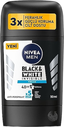 NIVEA MEN Black & White Invisible Fresh 48h Protection Antiperspirant