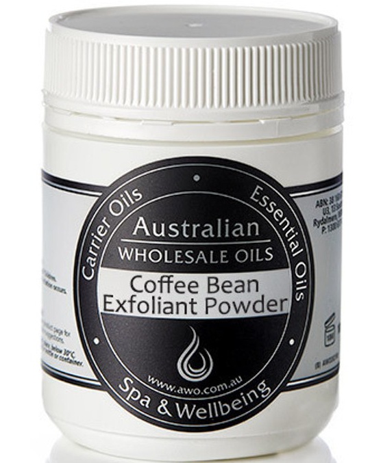 Australian Wholesale Oils Coffee Bean Exfoliant Powder
