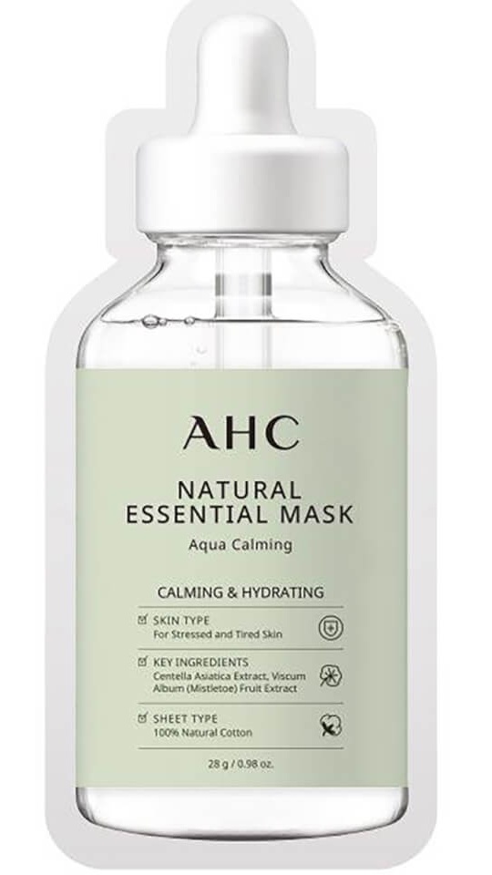 AHC Natural Essential Face Mask Aqua Calming