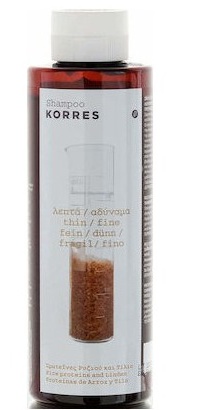 Korres Rice Proteins & Lime Tree Shampoo For Thin Hair