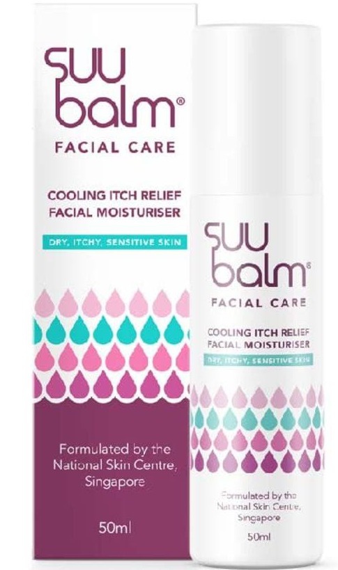 Suu Balm Cooling Itch Relief Facial Moisturizer