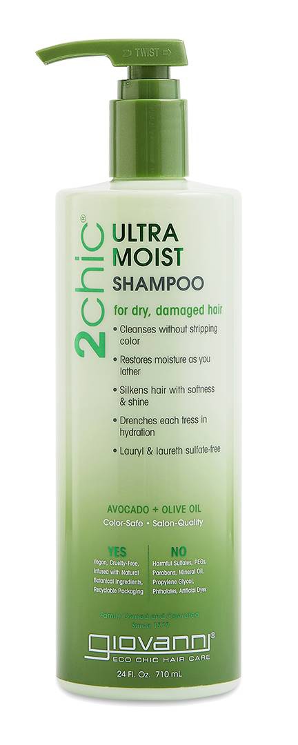 Giovanni Ultra Moist Shampoo Avocado And Olive Oil
