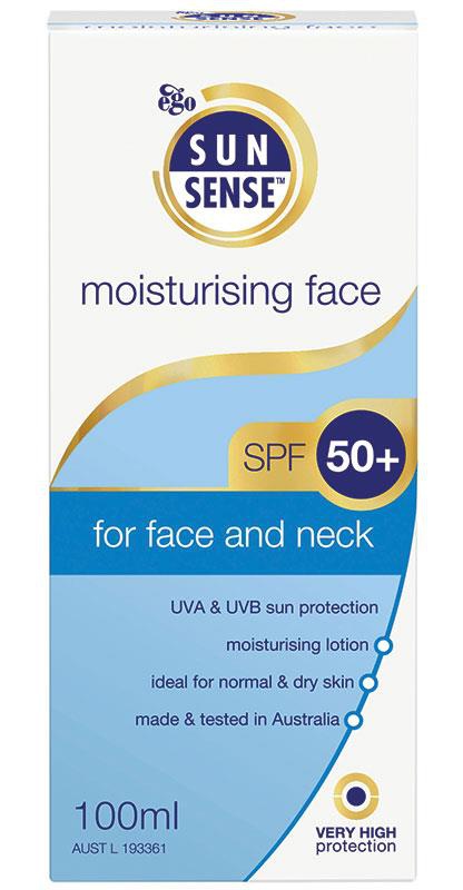 SunSense Moisturising Daily Face Spf50+