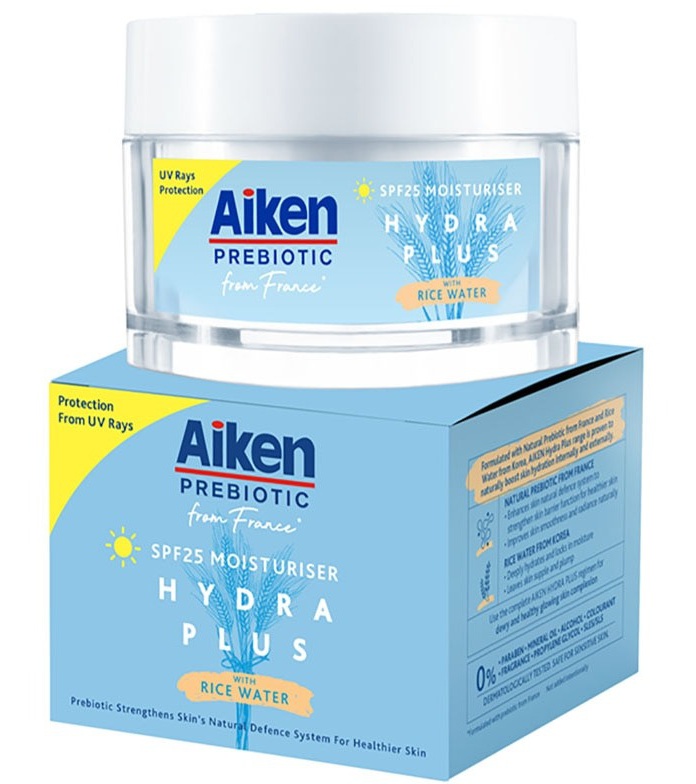 Aiken Prebiotic Hydra Plus Moisturiser SPF25