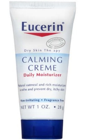 Eucerin Calming Creme Daily Moisturizer (Blue Cap)
