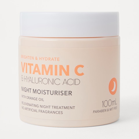 Brighten and hydrate Vitamin C Night Moisturizer