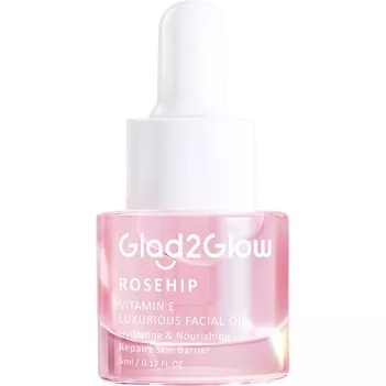 Glad2Glow Rosehip Vitamin E Luxurious Facial Oil